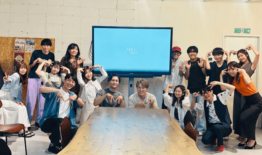 タレント事務所「MiLC Agent」を設立